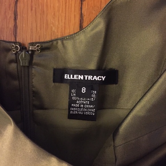 Vintage Designer Green Ombré Shift - Picture 3 of 7